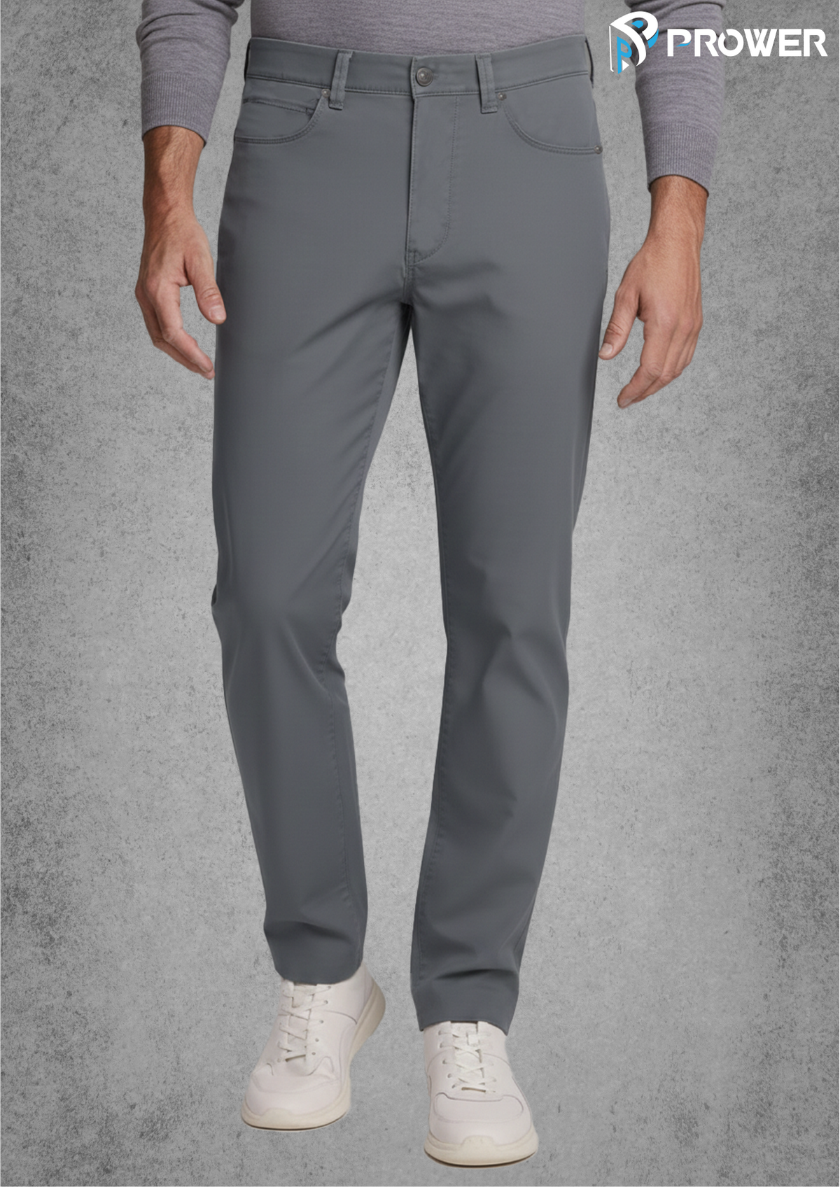 Motion Tech - 5 Pocket Pants - 34, Dark Grey image