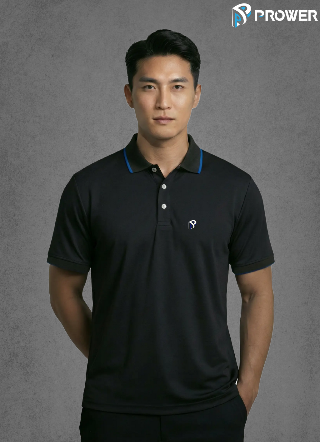 Prower Pro Classic Polo - L, Black image