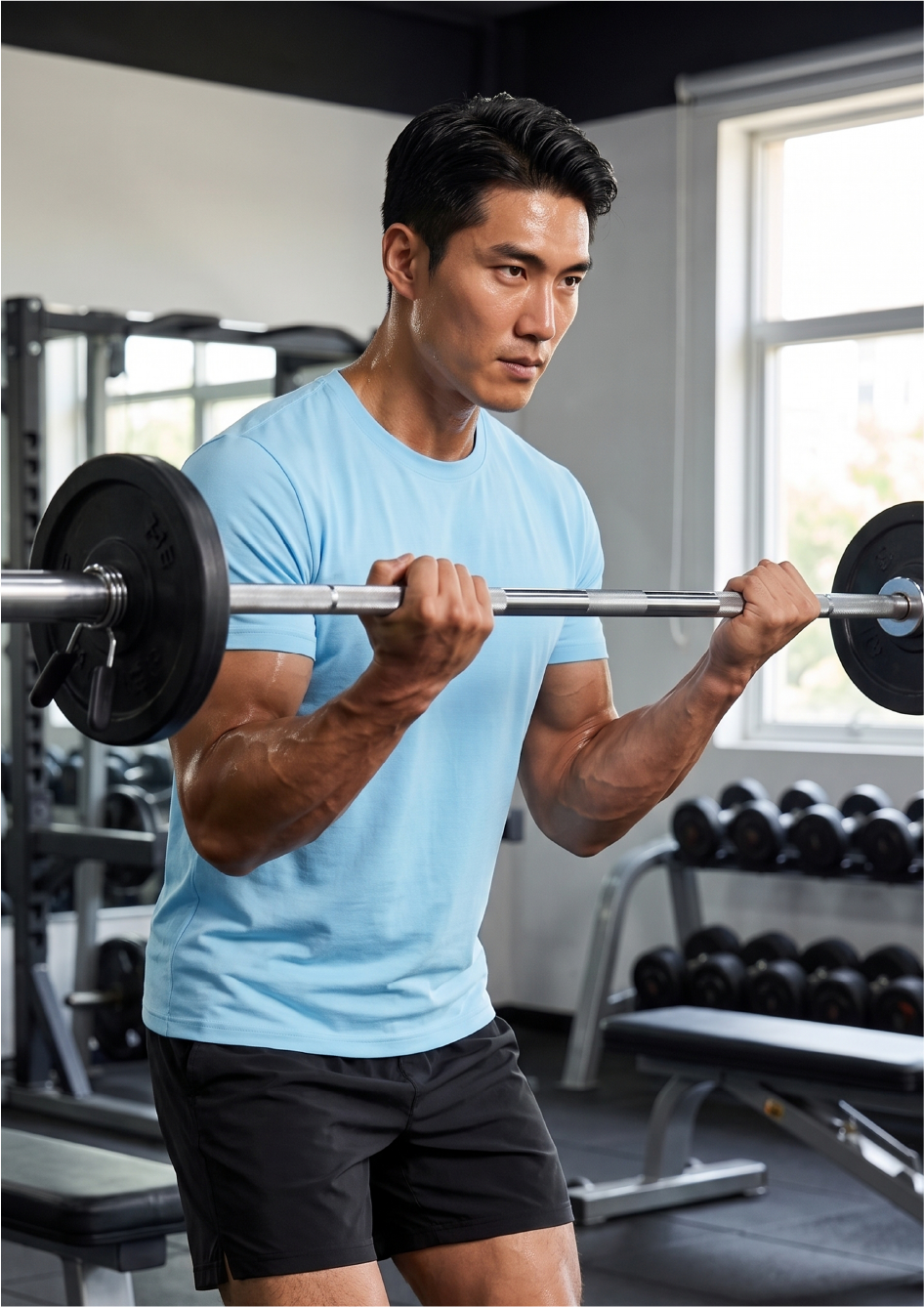 Performance T-shirt - Victoria Blue, L image