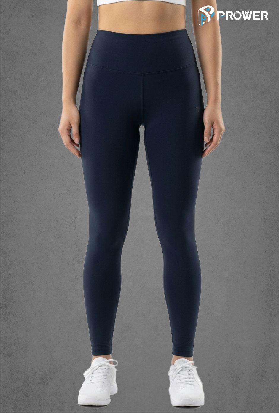 Prower Performance Reversible Leggings - L, Navy image