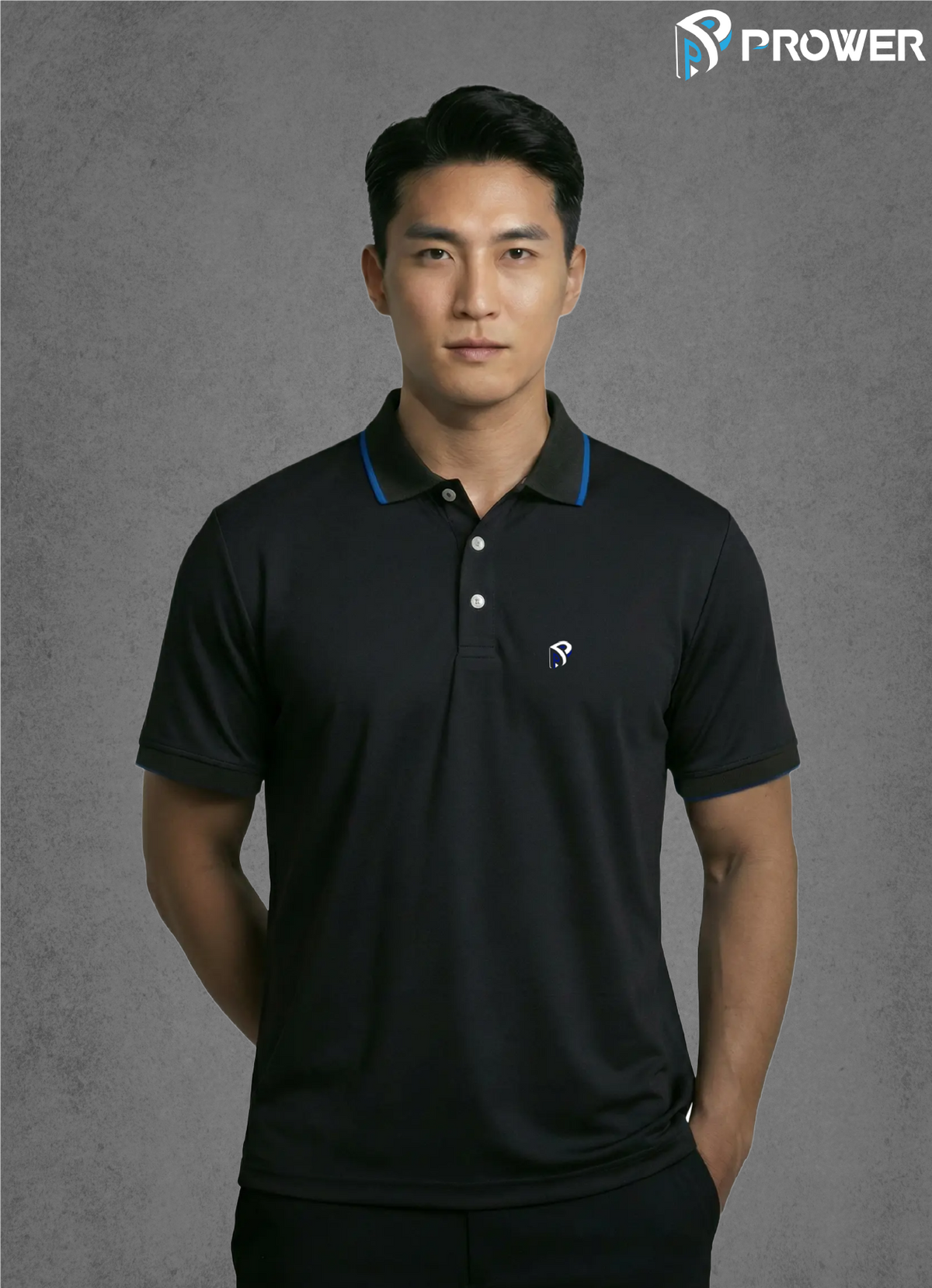 Prower Pro Classic Polo - XL, Black image