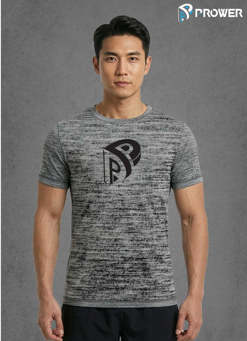 Prower T-shirt Training Tee 2024 Edition - Grey, S image