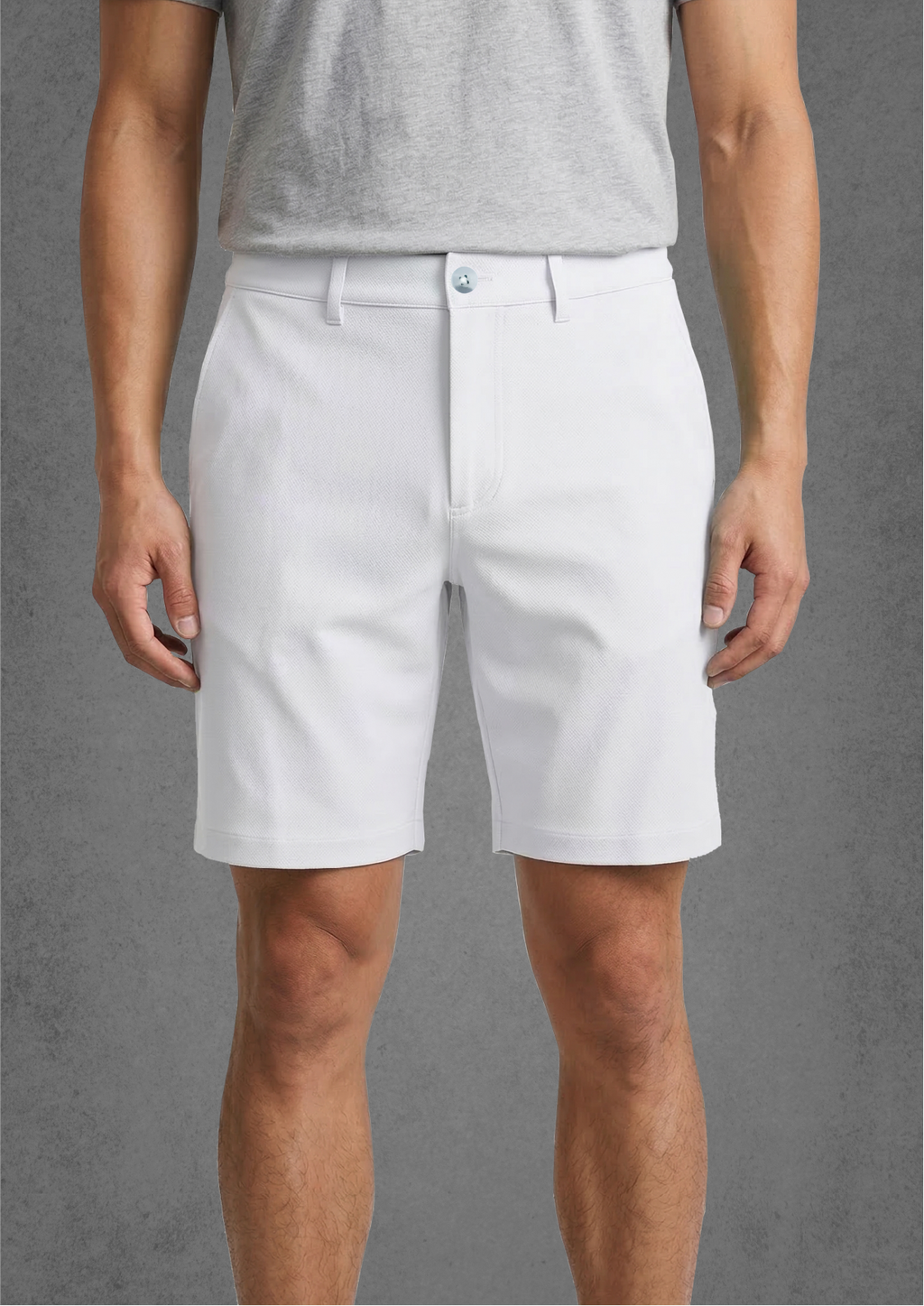Prower Golf Elite - Classic Shorts 01 - Whisper White, 32 image