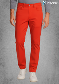 Velocity Micro-Twill 5-Pocket Pants - Red, 32 image