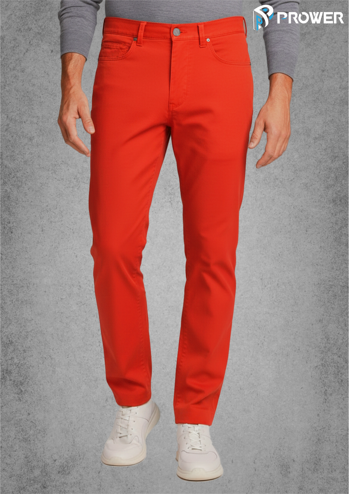 Velocity Micro-Twill 5-Pocket Pants - Red, 32 image