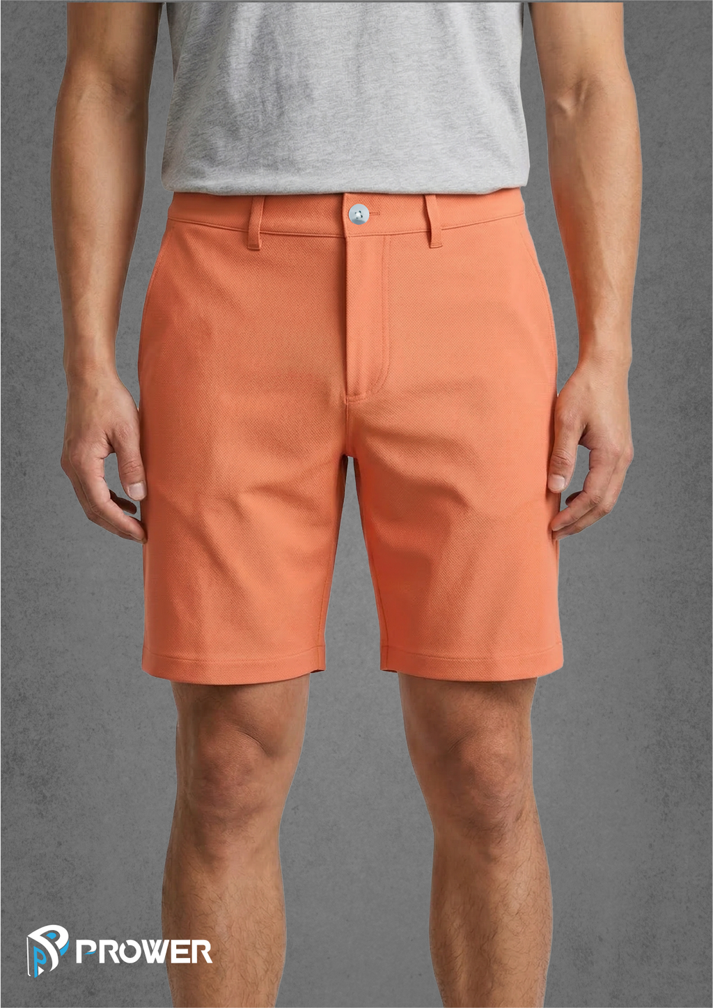 Prower Golf Elite - Classic Shorts 01 - Fusion Coral, 36 image