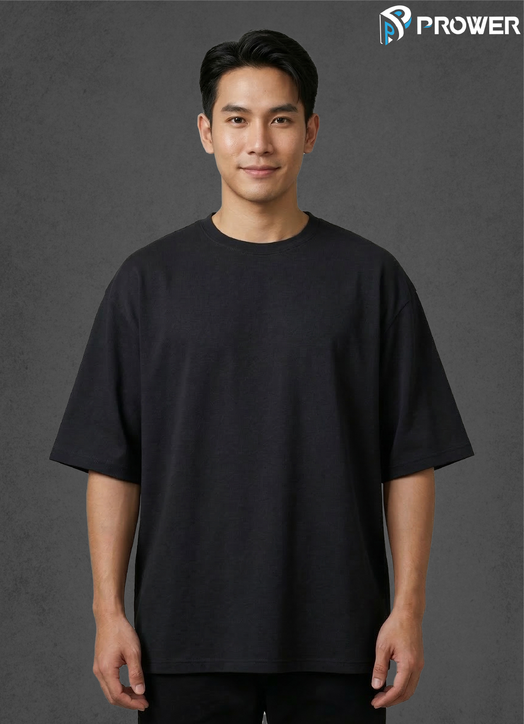 Prower Oversized T-Shirt - Black, XS image