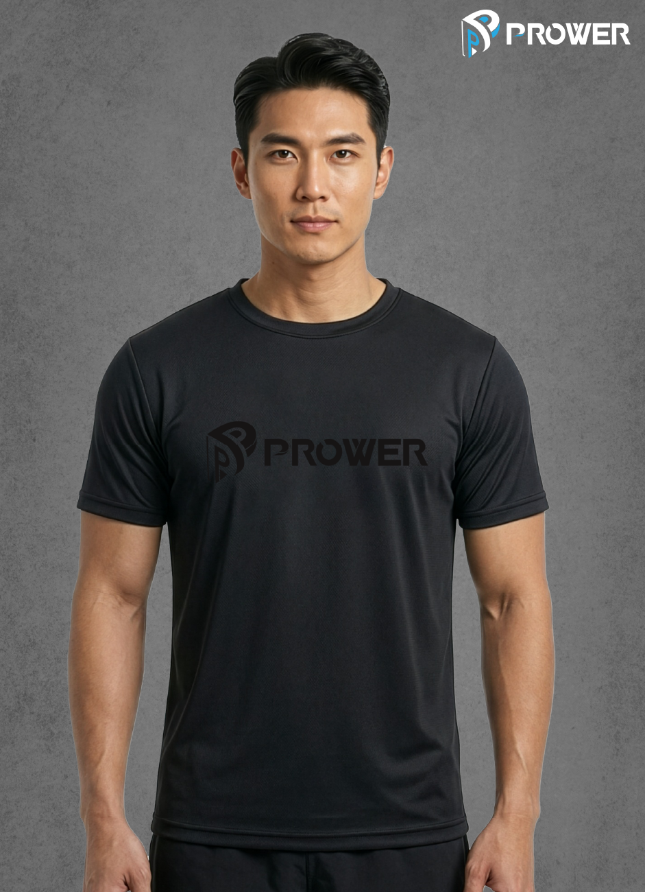 Prower T-shirt Training Tee 2024 Edition - Black, S image