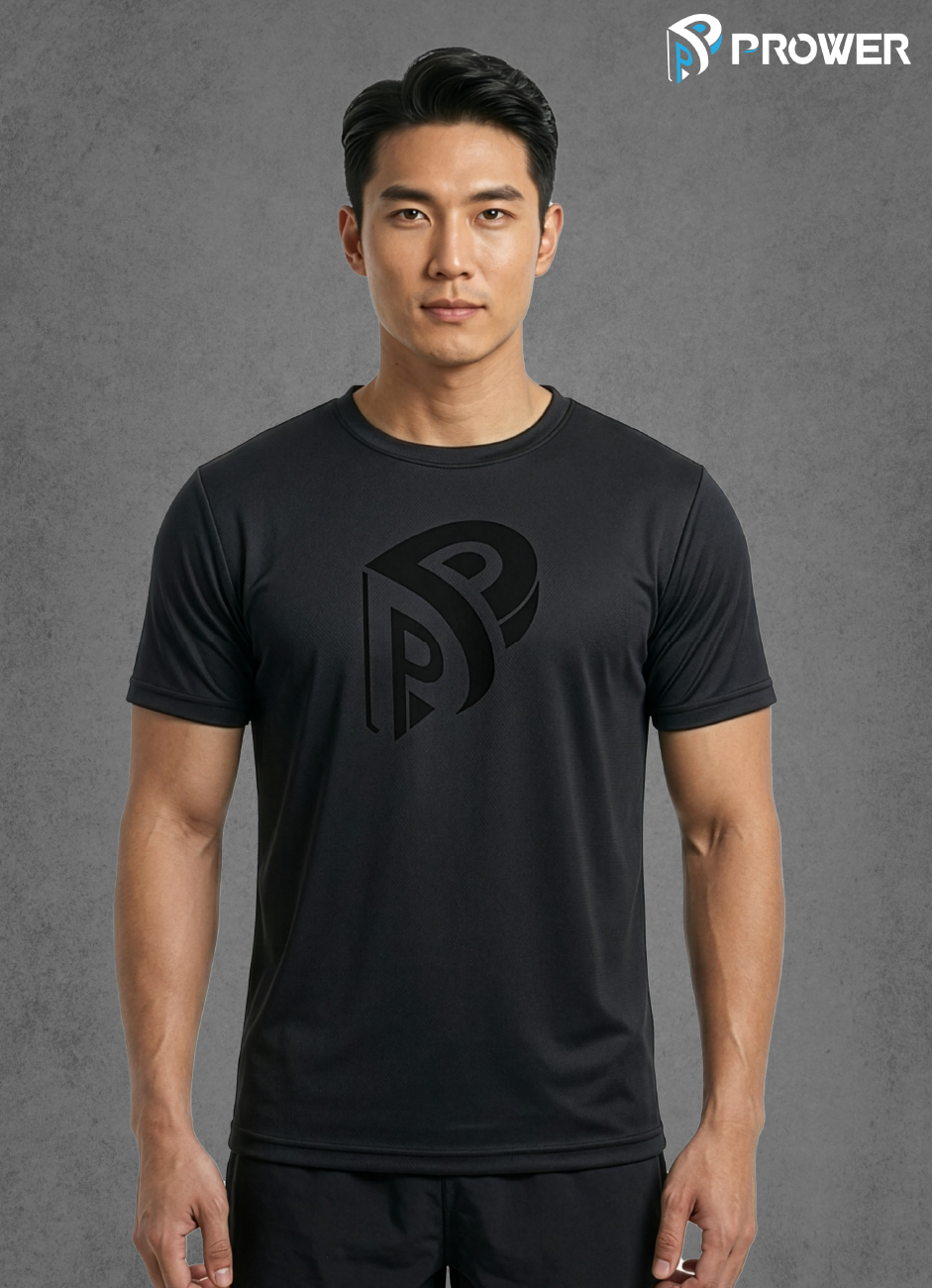 Prower T-shirt Training Tee 2024 Edition - Black, S image