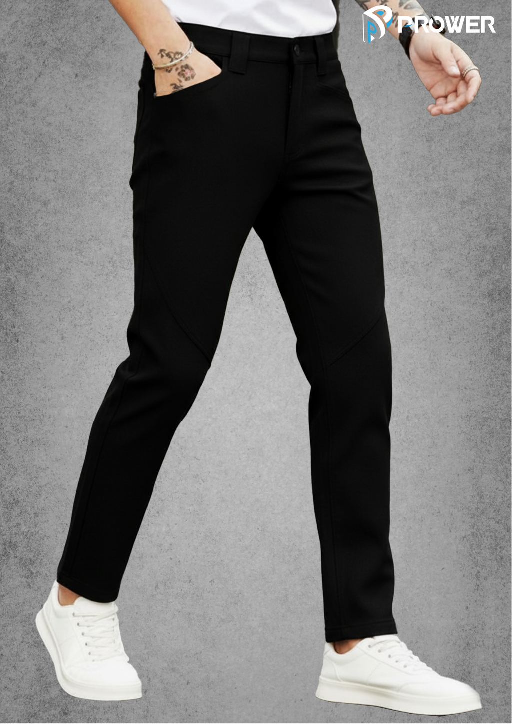 Prower Recycled Multi-Functional Pants - Black, 32 image
