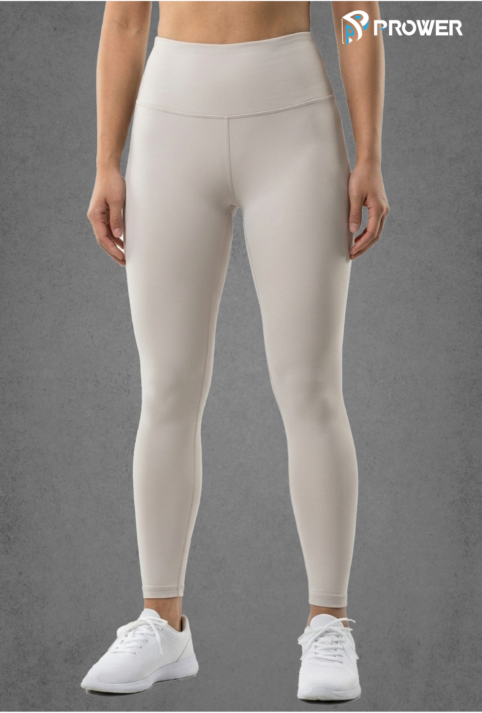 Prower Performance Reversible Leggings - M, Grey Matter image